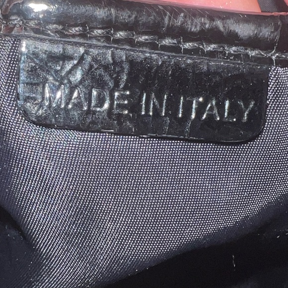 BURBERRY Beat Check Patent Leather and Nylon Victoria Medium Tote - Picture 6 of 12